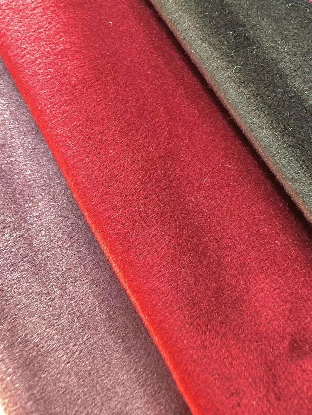 Hot Selling Decorate Soft Dutch Velvet Holland Velvet Fabric for Curtain Sofa Cover